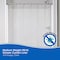 Kenney Mfg Medium Weight PEVA Shower Curtain Liner, 70" W x 72" H, Clear KN61443 - alternate 2